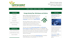 Desktop Screenshot of efficientenergysaving.co.uk